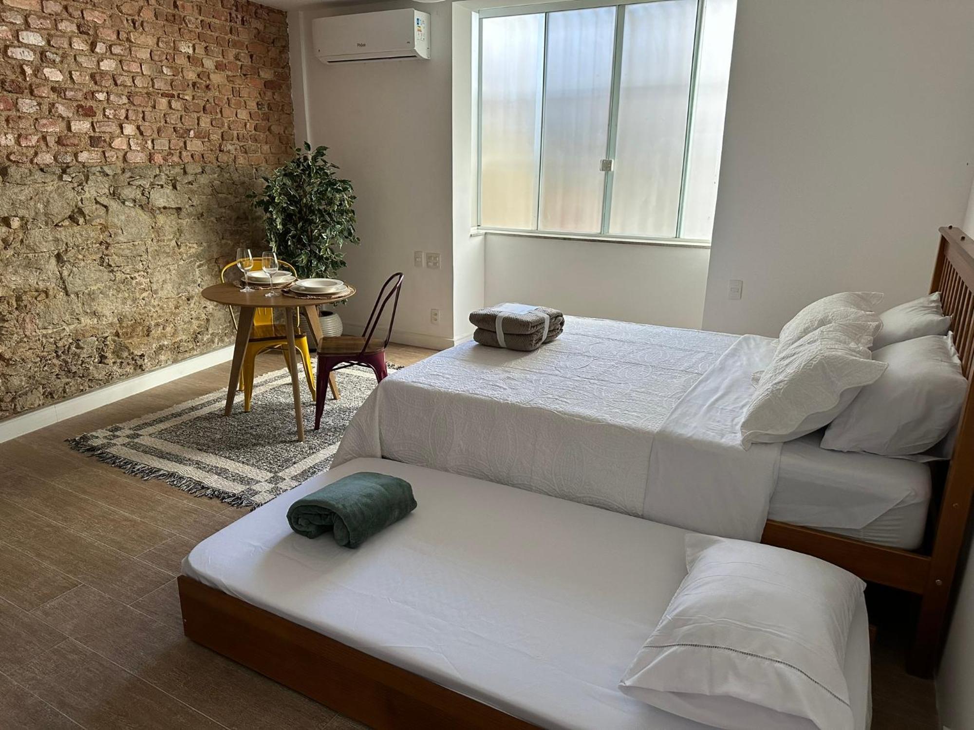 Apartemen Studio Com Espaco De Trabalho E Ar Condicionado Rio de Janeiro